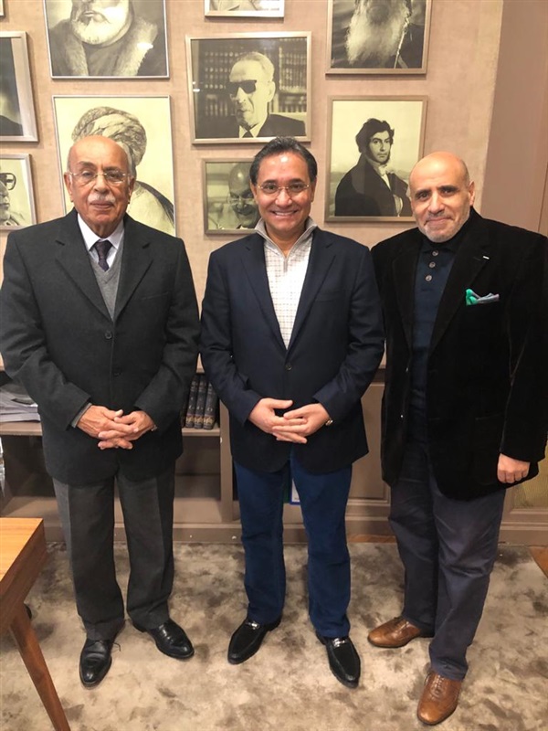 Mofid Shihab besucht das Zentrum für Nahoststudien in Paris 