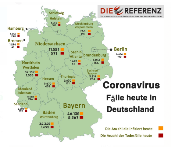 Coronavirus Fälle Heute in Deutschland 23 Mai
