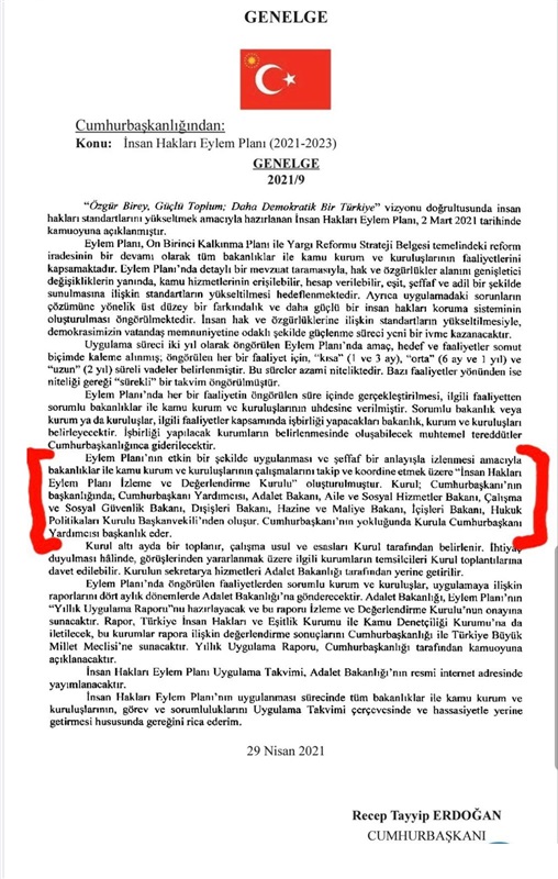 "Gegner und Richter gleichzeitig". Erdogan ernennt sich zum Leiter des Menschenrechtsüberwachungsausschusses   