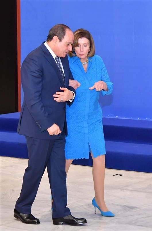 Nancy Pelosi für Al-Sisi : Ägypten ist die Säule der Sicherheit und Stabilität im Nahen Osten