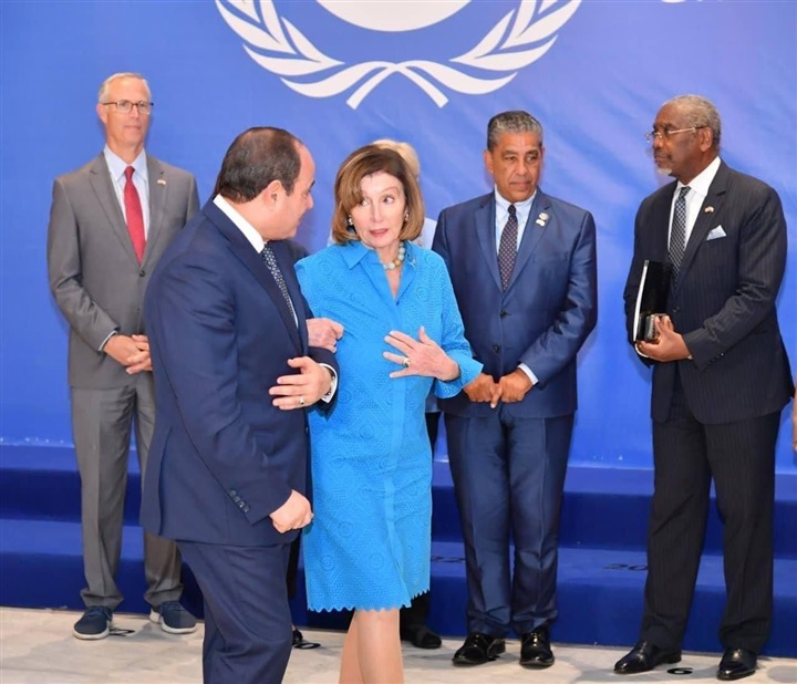Nancy Pelosi für Al-Sisi : Ägypten ist die Säule der Sicherheit und Stabilität im Nahen Osten