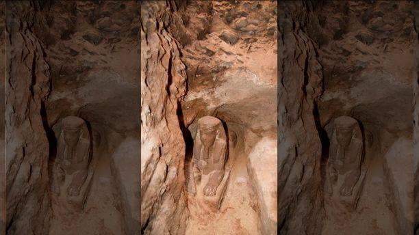 Neue Sphinx in Ägypten