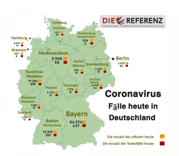 Coronavirus-Fälle